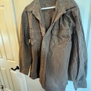 Great Northwest Clothing Company Brown Button-Up Shirt